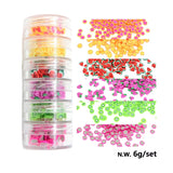 Neon Phosphor Pigment Powder Fluorescent Nail Glitter  Shinny Chrome Dust DIY Gel Polish Manicure Nails Art Decoration