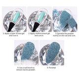 Reflective Glitter Powder Sea Salt Nail Powder Shining Nail Glitter Chrome Pigment Dust Holo Powder Nail Decoration