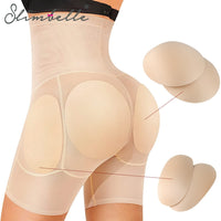 Padded Butt Lifter Panties High Waist Shapewear for Women Tummy Control