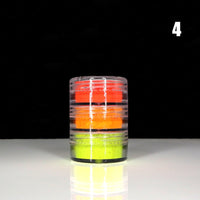 Neon Phosphor Pigment Powder Fluorescent Nail Glitter  Shinny Chrome Dust DIY Gel Polish Manicure Nails Art Decoration