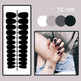 24Pcs Wearable Coffin False Nails Gradient Blue Press on Nails Long Ballet Square Fake Nail Tips Acrylic Full Cover Manicure