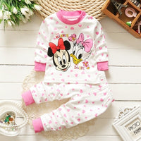 Cotton Newborn Baby Boys Girls Clothes 2PC Baby Pajamas outfit bby