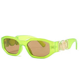 Trendy Designer Square Frame Gradient Ladies Sun Glasses