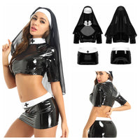 Women Sexy Naughty Nun Cosplay Costumes Halloween