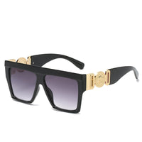 Trendy Designer Square Frame Gradient Ladies Sun Glasses