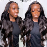 Loose Body Wave Lace Front Human Hair Wigs 30 40Inch Brazilian 360 Transparent Lace Frontal Wig Human Hair Pre Plucked