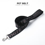 Dog Collar Harness Leash Fashion Pet