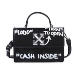 New Luxury Design Women Handbags Fashion Personality Graffiti Shoulder Bags for Women Small Crossbody Bags Women Bags