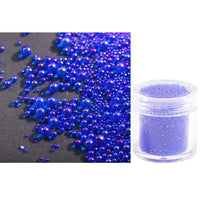 Caviar Beads Crystal Tiny Rhinestones For Manicure Glass Balls Micro Bead For Nail Decorations DIY Charms Nail Art