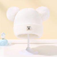 Winter Children Warm Baby Knitted Hats With Pom Pom bby