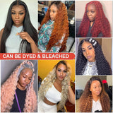 Hot Red Lace Frontal Wig Curly Human Hair Wigs 99J Deep Wave 13x4 Transparent Lace Wig T PART Lace Front Human Hair Pre plucked - Divine Diva Beauty