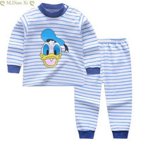 Cotton Newborn Baby Boys Girls Clothes 2PC Baby Pajamas outfit bby