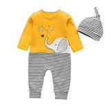 Newborn Baby Boy jumper Cotton Long Sleeve Little Brother Infant Clothing Pajamas bby