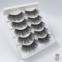 5 Pairs Faux Mink Eyelashes Fluffy Wispy Long Dramatic False Lashes Thick Volume Fake Eyelashes Natural Soft Extension Eyelash - Divine Diva Beauty