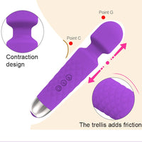 Speed Strong Dildo Vibrator  Stimulator Vibrator Magic Wand Massager Sex Toys