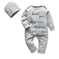 Newborn Baby Boy jumper Cotton Long Sleeve Little Brother Infant Clothing Pajamas bby