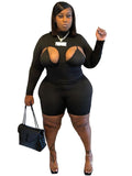 Two Piece Set Woman Long Sleeve Plus Size avail Sets