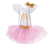 My Little Girl 1st Birthday outfit bby