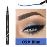 12 Colors Eyeliner Liquid Pencil Waterproof Easy To Wear Make Up Matte Eye Liner Blue Red Green White Gold Brown Eyliner