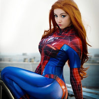 Spider Man Costume Sexy MJ Spiderman Cosplay Costume