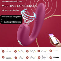 satisfyer Sunray app app remote control vibrator 2in1U-shaped sucking vibrator clitoral stimulator sex toy