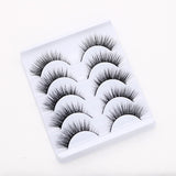 Pairs False Mink Eyelashes Natural Wispy Long Fake Lashes Handmade Winged Thick Lash For Eyelash Extension Makeup Tools