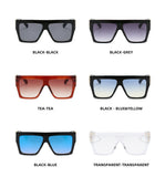 Trendy Designer Square Frame Gradient Ladies Sun Glasses