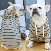 pet Fleece Stripe clothes