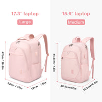 Backpack Anti-theft Large Waterproof College Schoolbag Travel Bussiness Laptop Backpacks with USB Charging Port smart bookbag