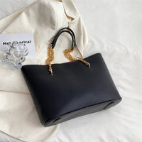 Big PU Leather Shoulder Bags purse