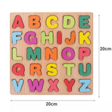 Montessori Baby  Kids 3D Wooden Puzzles Early Learning Baby Games bby