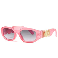 Trendy Designer Square Frame Gradient Ladies Sun Glasses