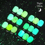 Fluorescent Glow-in-dark Gel Nail Polish Neon UV LED Nail Art Soak Off Nail Polish Luminous Nail Art Gel