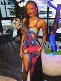Stunning Colorful Maxi Dress