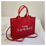 Fashion Small Tote Bag Designer Letters Handbags Luxury Matte Pu Leather Shoulder Crossbody Bags Purses