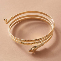 Punk Gold Color Bracelets for Women 14 bangle