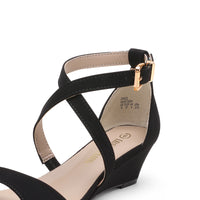 Wedges Sandals Woman Gladiator Heels Cross Tied Comfortable Designer Sandals 11+