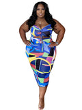 Bodycon Spaghetti Strap Summer dress plus size avail