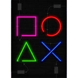Gamer Room Gamepad Game Playstation Colorful Canvas Painting Posters Print Wall Art Pictures Boys Bedroom Gaming Room Home Decor