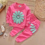 Baby Girl Clothes Cute O-neck Long Sleeved outfit Clothing bby
