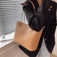 Big PU Leather Shoulder Bags purse