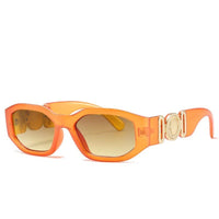 Trendy Designer Square Frame Gradient Ladies Sun Glasses