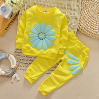 Baby Girl Clothes Cute O-neck Long Sleeved outfit Clothing bby