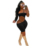 Sexy Jumpsuit Women Party Clubwear Club Outfits Bodycon bodysuit