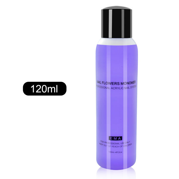 40/75/120ml EMA Acrylic Liquid Monomer Carve Extension for Acrylic Powder 3-5min Manicure Build Nail Acrylic Tips Nails Gel