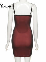 Mesh Double Layer Sexy Skinny Dress Party Bodycon - Divine Diva Beauty