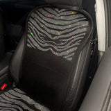 Bling Seat Cushion Set Glitter Crystal Diamond Silvery Seat Cover Universal Auto Interior Accessories Front Seats Covers - Divine Diva Beauty