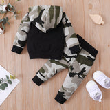 Baby Girl Boy Twins Clothes Toddler Girl Outfits Camouflage Print outfit bby