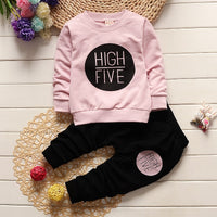 Baby Girl Clothes Cute O-neck Long Sleeved outfit Clothing bby