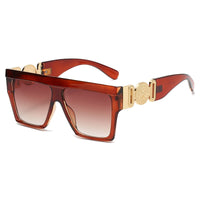 Trendy Designer Square Frame Gradient Ladies Sun Glasses